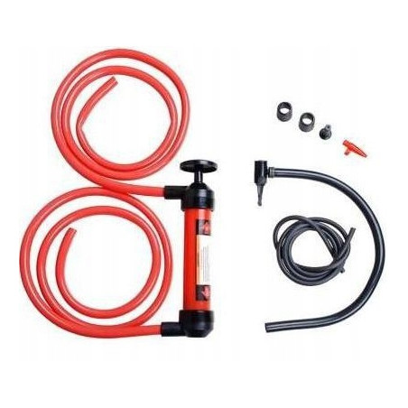 Pompka ręczna 3w1 do płynów i powietrza